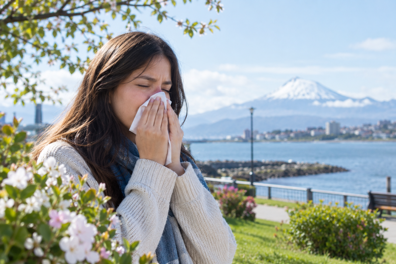 Primavera salud alergia rinitis